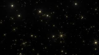 Twinkling Stars Background Video Loop  100 Free Stock Footage [upl. by Ahseekat]