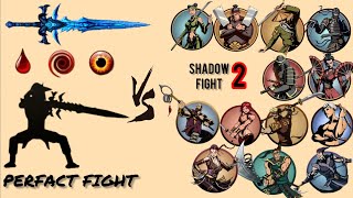 Dafeat all bosses With ultimate sword  shadow fight 2 gameplay gaming viral [upl. by Ytissahc]