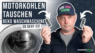 Beko Waschmaschine Motorkohlen tauschen [upl. by Glarum]