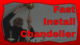 How to Install a Chandelier [upl. by Liag892]