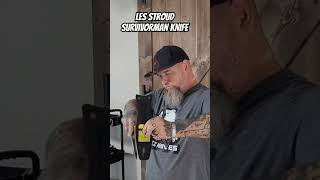 BUILT IN KNIFE SHARPENER survival SurvivormanLesStroud knifesharpner shorts survival [upl. by Elak]