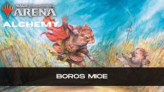 Crushing with Boros Mice in Top 50 Mythic  Bloomburrow Alchemy  MTG Arena [upl. by Fairley699]