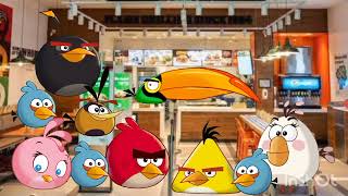 im at burger king with my burger queen meme angry birds version [upl. by Assilac]