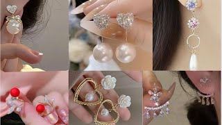 Korean jewellery2024earrings meesho Jewellery Wholesaleunder 1️⃣0️⃣0️⃣FashionwithBana [upl. by Nikkie]