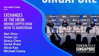 Exchanges at the Helm Driving Crypto from Niche to Mainstream  TOKEN2049 Singapore 2024 [upl. by Ayinat]