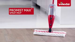 How to use the Vileda ProMist MAX Spray Mop for fast amp easy floor cleaning [upl. by Roon660]