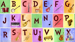 Jazzy ABC  Learn about music instruments and letters in a fun and interactive game [upl. by Cattier]