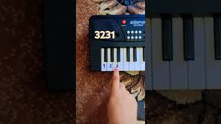 Carols of the Bells Piano Tutorial 🐱 3231 [upl. by Nnylylloh]