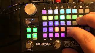 Empress ZOIA tutorial quotPitchtracked synthsquot [upl. by Artapoelc]