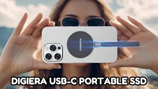 DIGIERA Portable SSD Review – UltraFast TypeC USB 32 Gen 2x2 Magnetic Storage Solution [upl. by Drahsar560]