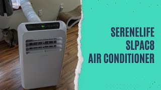 SereneLife SLPAC8 Portable Air Conditioner Review Test  SereneLife Compact Home AC Cooling Unit [upl. by Vilhelmina582]