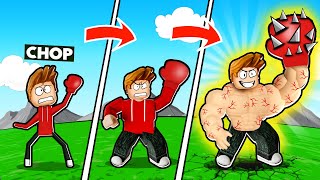 ROBLOX CHOP AND FROSTY PLAY THE SUPER BOXER SIMULATOR [upl. by Gwenny840]