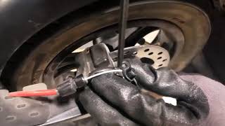 How to Fix Disc Brakes Noise Squeak Squeal Rubbing amp Grinding Noisy Brakes  X7 X8 X9 Scooter [upl. by Pegma117]