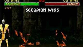 Mortal Kombat II Scorpion Toasty Fatality [upl. by Namdor]