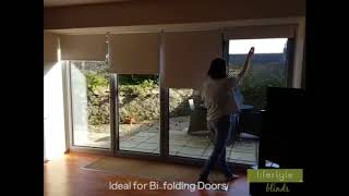 Cordless Blinds for BiFolding Doors [upl. by Lucier244]