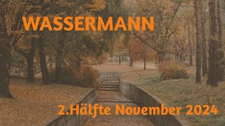 Wassermann 2 Hälfte November 2024  Alte Verletzungen [upl. by Adelaja]