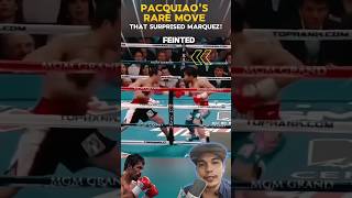 PACQUIAOS MOVE THAT SURPRISED EVERYONE boxing shorts [upl. by Conlon]