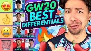 FPL GW20 THE BEST DIFFERENTIALS  Hidden Gem Players for Gameweek 20 Fantasy Premier League 202223 [upl. by Hurless51]