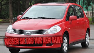 Warum habe ich Nissan Tiida 1 verkauft Nachteile eines gebrauchten Tiida С11 mit Kilometerstand [upl. by Roselane]