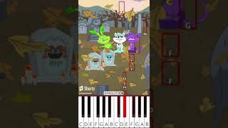 Sad Story 🥹 Smiling Critters PADLOTOON  Octave Piano Tutorial [upl. by Nisotawulo437]