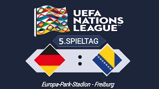 Deutschland  BosnienHerzegowina 5Spieltag UEFA Nations League 202425 PES2018 Prognose [upl. by Loeb]