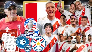 CONFIRMADO PRE LISTA de CONVOCADOS de SELECCIÓN PERUANA vs PARAGUAY EL SALVADOR y COPA AMERICA 2024 [upl. by Kcajyllib4]