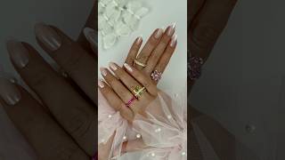 See how i do my nails  very elegant 💅elegent nails cleannails demureclassynails [upl. by Yanaj]