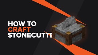 How to make a Stonecutter in Minecraft [upl. by Chlores688]