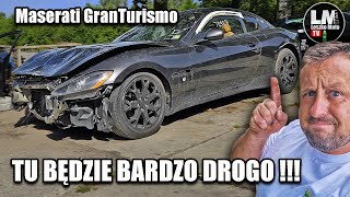 Muszę naprawić rozbite Maserati GranTurismo 42 V8 405KM [upl. by Neelsaj]