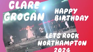 Clare Grogan  Altered Images sings HAPPY BIRTHDAY at Let’s Rock Northampton 2024 [upl. by Charlene]