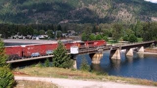 Sicamous railway bridge [upl. by Leunad]