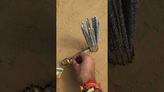 sparkler फुलझड़ीया VS matchstick trending viral firecracker reels shorts diwali experiment [upl. by Henleigh476]