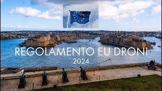 Come Volare in Europa  Regolamento per Droni EASA 2024 [upl. by Anidnamra]