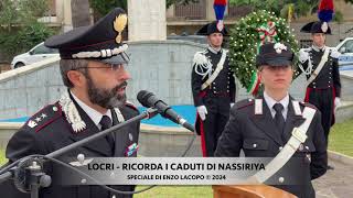 LOCRI ricorda i caduti di Nassiriya 2024 by EL [upl. by Cornish]