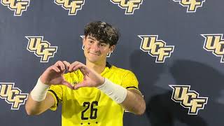 UCF MSOC Postgame Availability vs Wake Forest  Shane Wright [upl. by Irrol71]