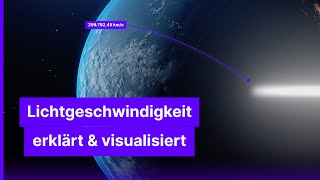 Lichtgeschwindigkeit amp Schallgeschwindigkeit Verständlich Erklärt und Visualisiert [upl. by Licastro]