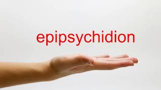 How to Pronounce epipsychidion  American English [upl. by Malony]