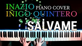 SÁLVAME Inazio amp Iñigo Quintero  Piano Cover with MIDI file [upl. by Ysdnyl]