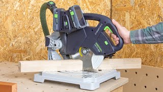 Akumulatorowa ukośnica Festool SYMMETRIC SYMC 70 EB – test [upl. by Stilu84]