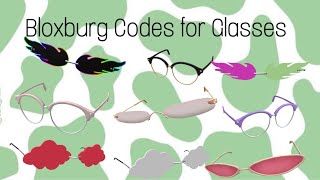 Bloxburg glasses and sunglasses codes2021 [upl. by Aric]