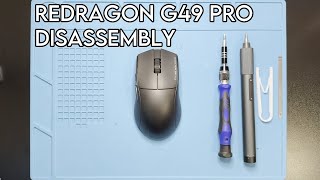 Redragon G49 Pro Disassembly Tutorial  Good 4K Mouse for Cheap [upl. by Enylekcaj548]