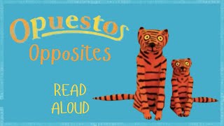 Spanish Read Aloud Book Learning Opposites ⬛️▪️Opuestos learningspanish bilingualbooks libros [upl. by Etezzil]