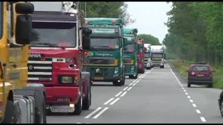 GPTV Gehandicapten in het zonnetje tijdens Truck Tour Bolsward [upl. by Winzler463]