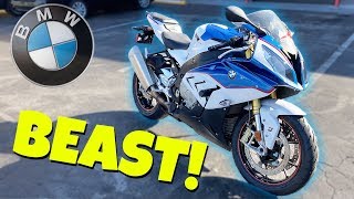 BMW S1000RR FULL SPEED Test Ride  Review [upl. by Ssilb]