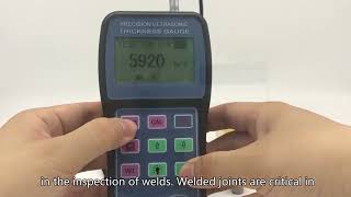 Handy roughness measuring device good manufacturer Chinesephased array detector demo factory [upl. by Annalise]