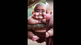 little monk so cutecute little monklittle monk video viral funny [upl. by Melosa393]