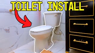 How to Install a Toilet A StepbyStep Guide [upl. by Ecirtaemed206]