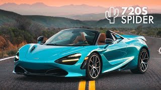 McLaren 720S Spider Road Review  Carfection 4K [upl. by Suirtemid]