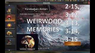 GOTWIC【GoT  WiC 】 Weirwood memories 215 312 313 314 315 [upl. by Azenav310]