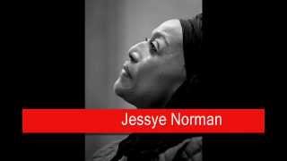 Jessye Norman Wagner  Wesendonck Lieder Stehe still [upl. by Haerdna]